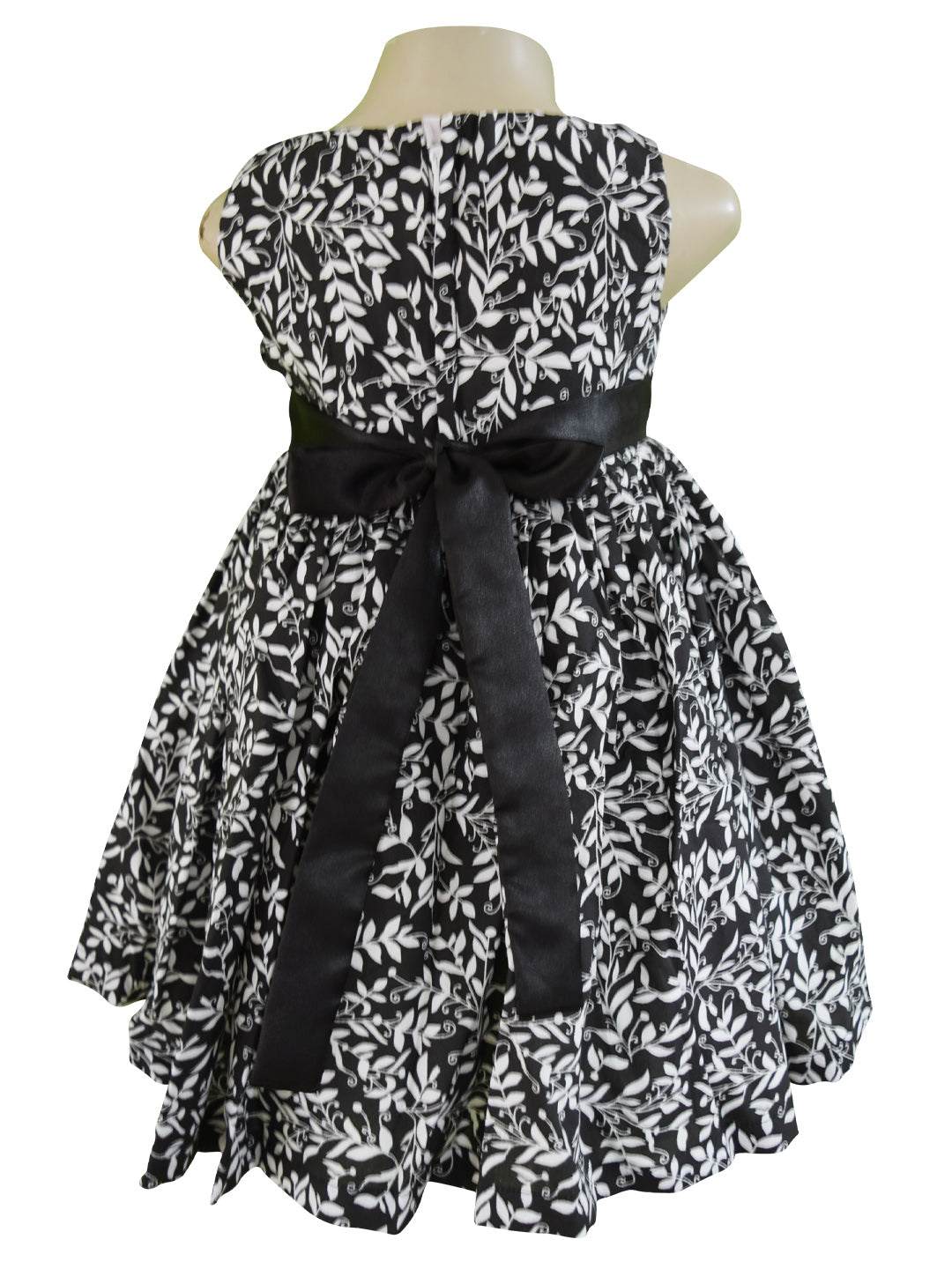 Black & White Floral Dress