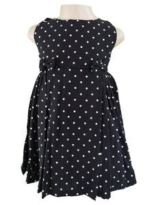 Dress for Kids_Faye Black & White Polka Dress