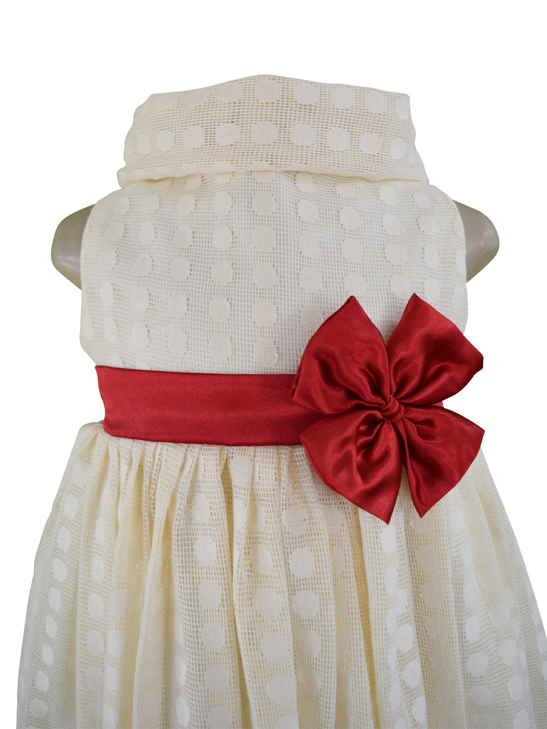 Faye Cream Lace Dress for baby girls