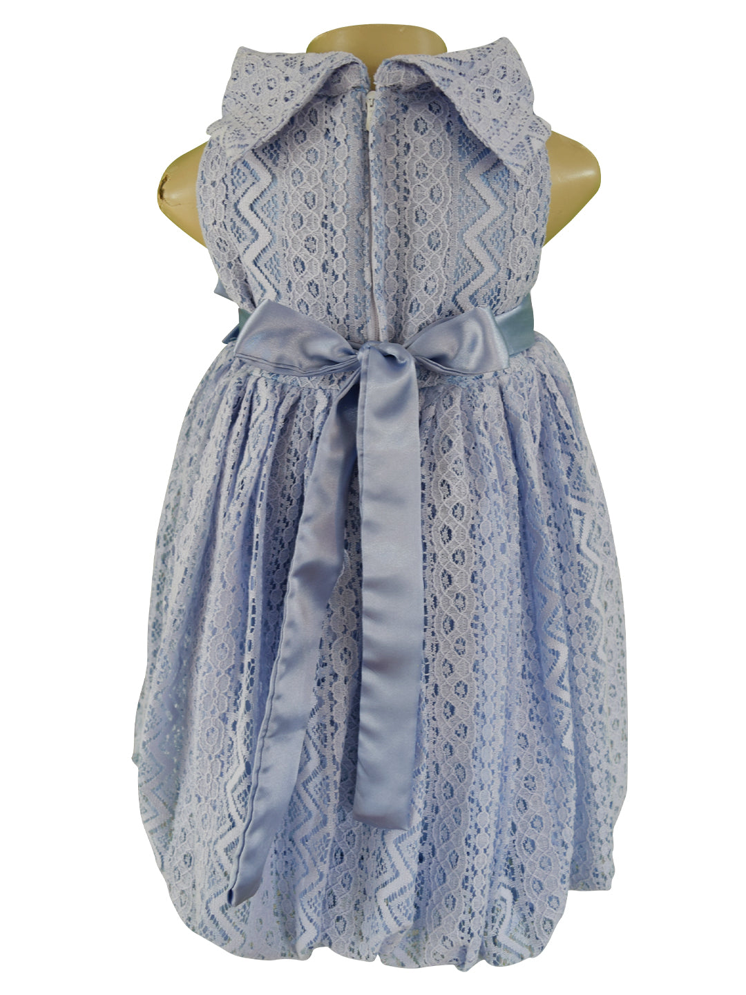 Faye Dusty Blue Lace Dress