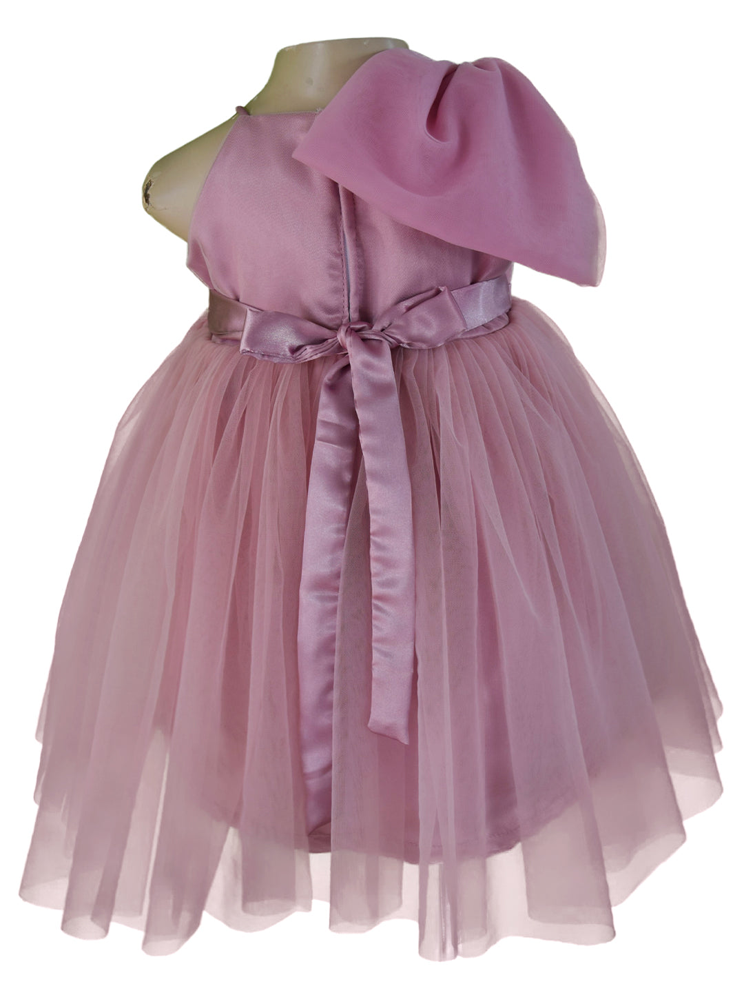 Mauve Bow Dress