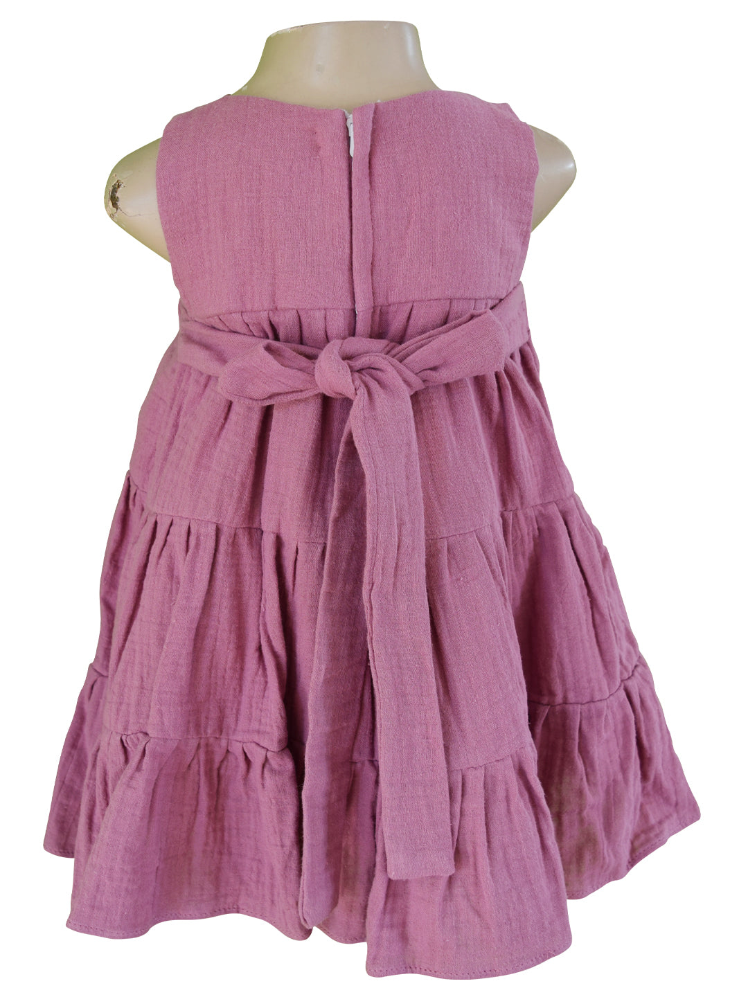 Mauve Tiered Dress