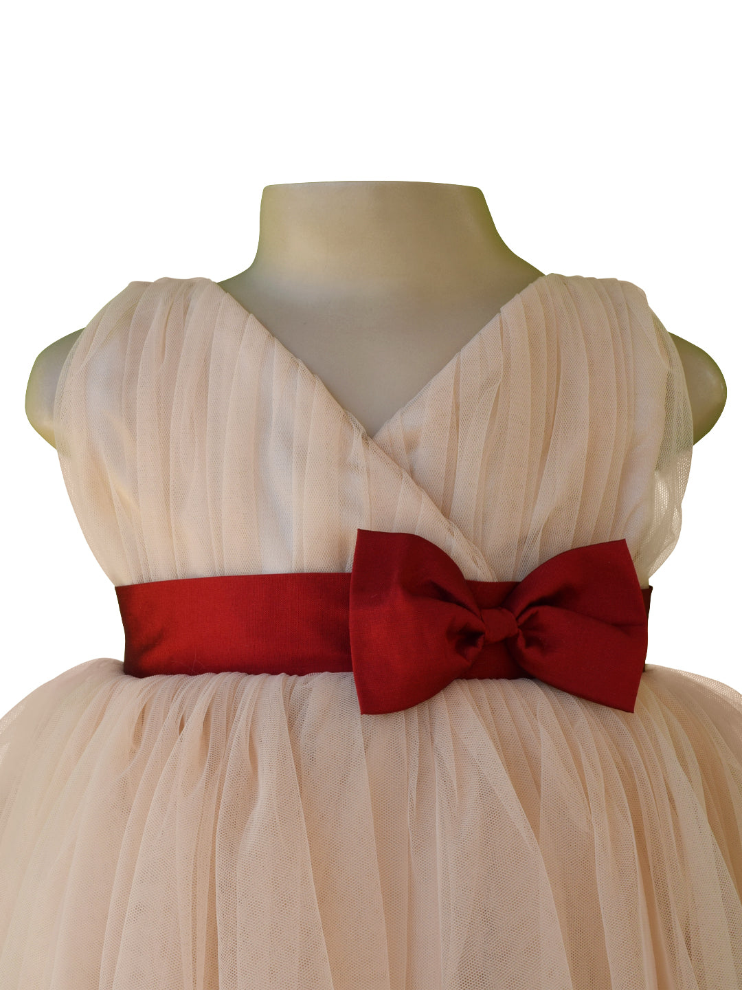 Pink Blossom Ribbon Detail Dress (3 months to 8 years)– MOMZJOY.COM