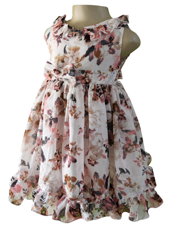 Dresses for Baby Girls | Faye Floral Georgette Dress - faye